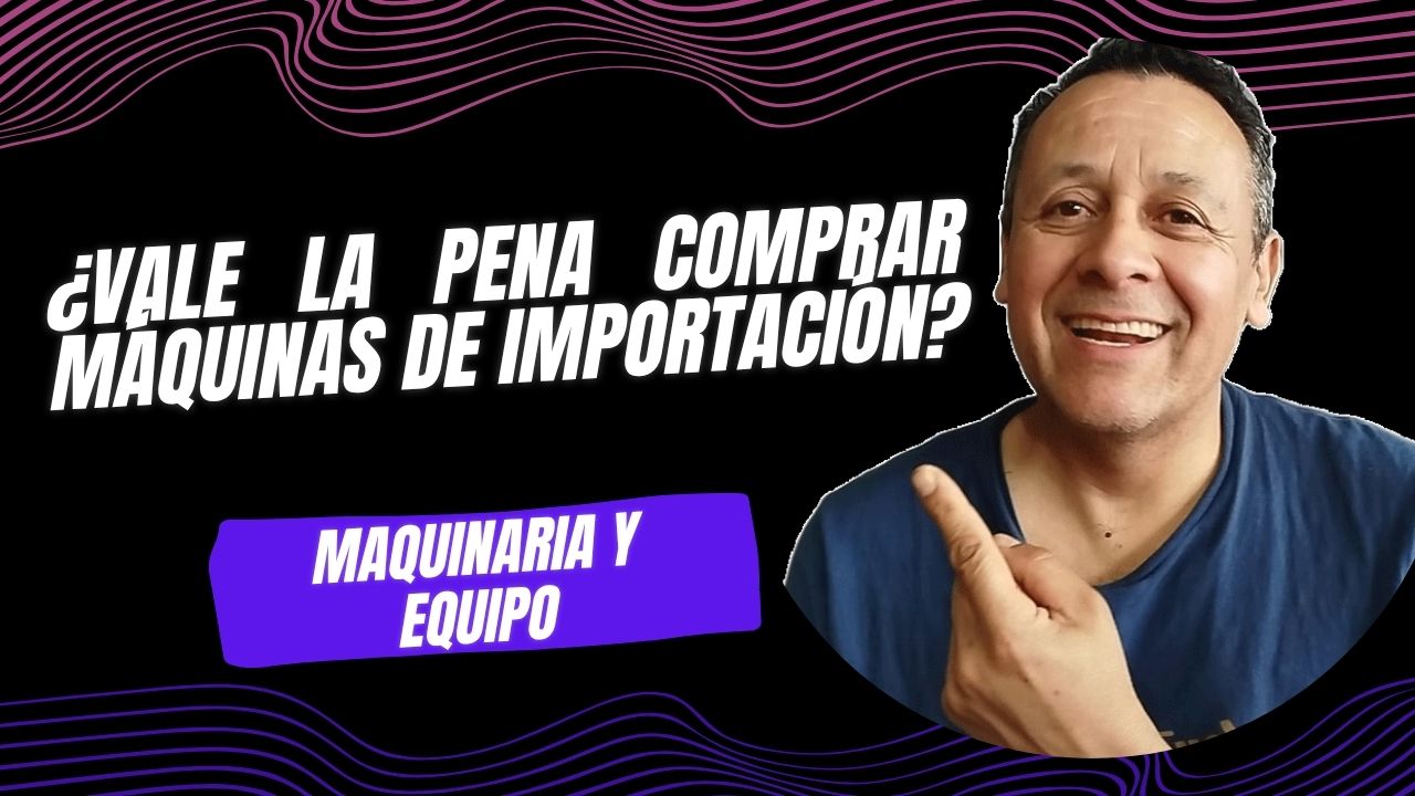¿Vale la pena comprar máquina china?
