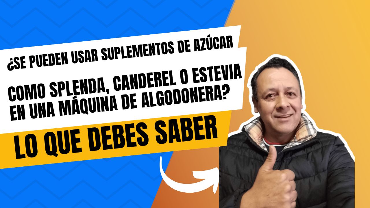 ¿Se puede usar suplementos de azúcar como splenda,canderel o stevia?